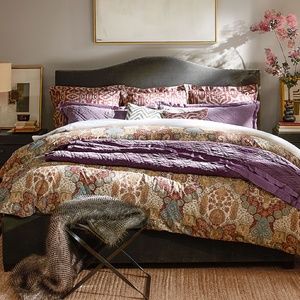 NWOT Pottery Barn Angelina Ikat 3PC Set King /Cal King Duvet & Standard Shams x2